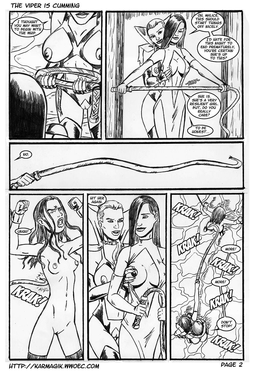 The Viper Is Cumming page 2
