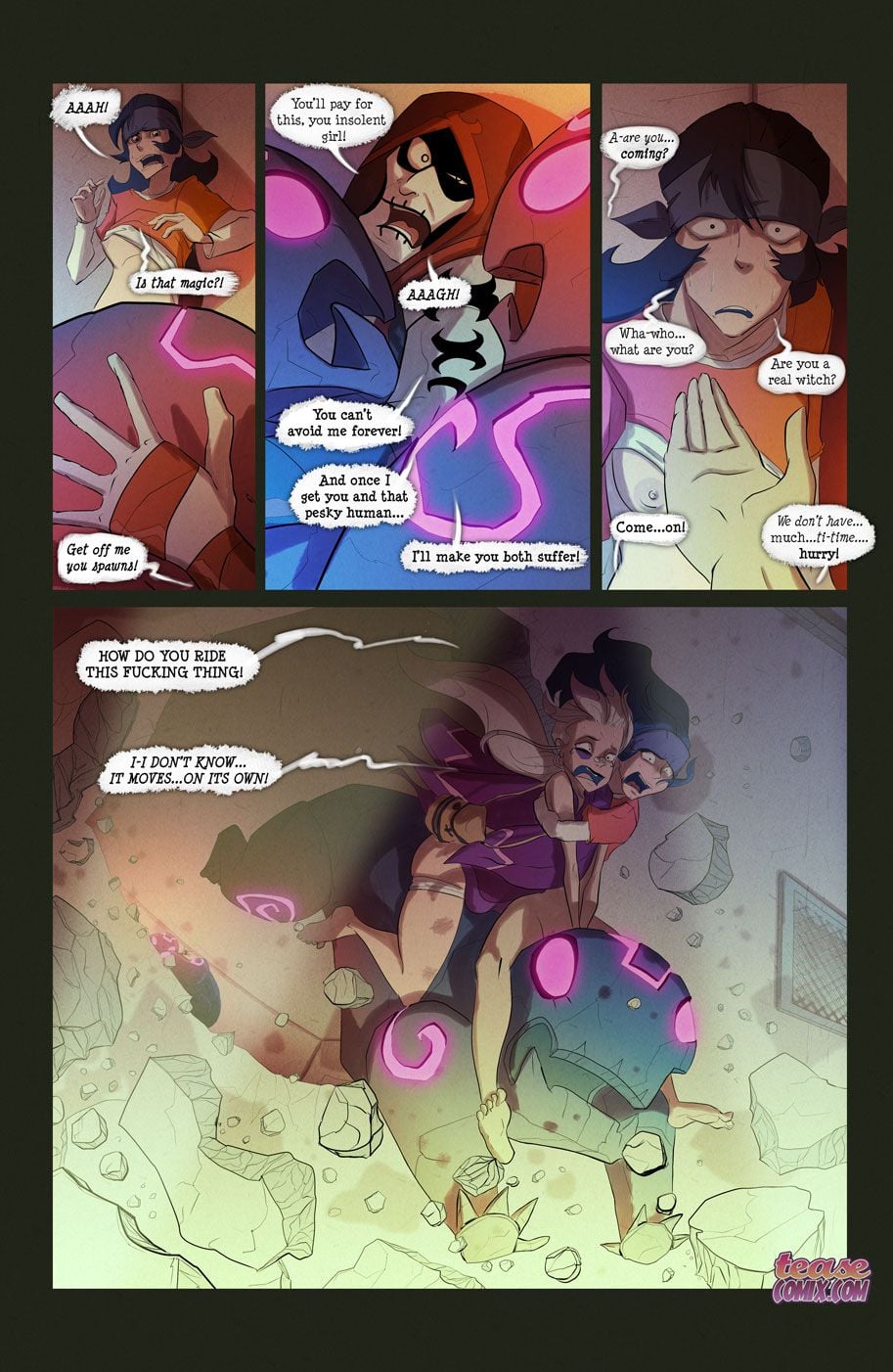 The Witch With No Name page 45