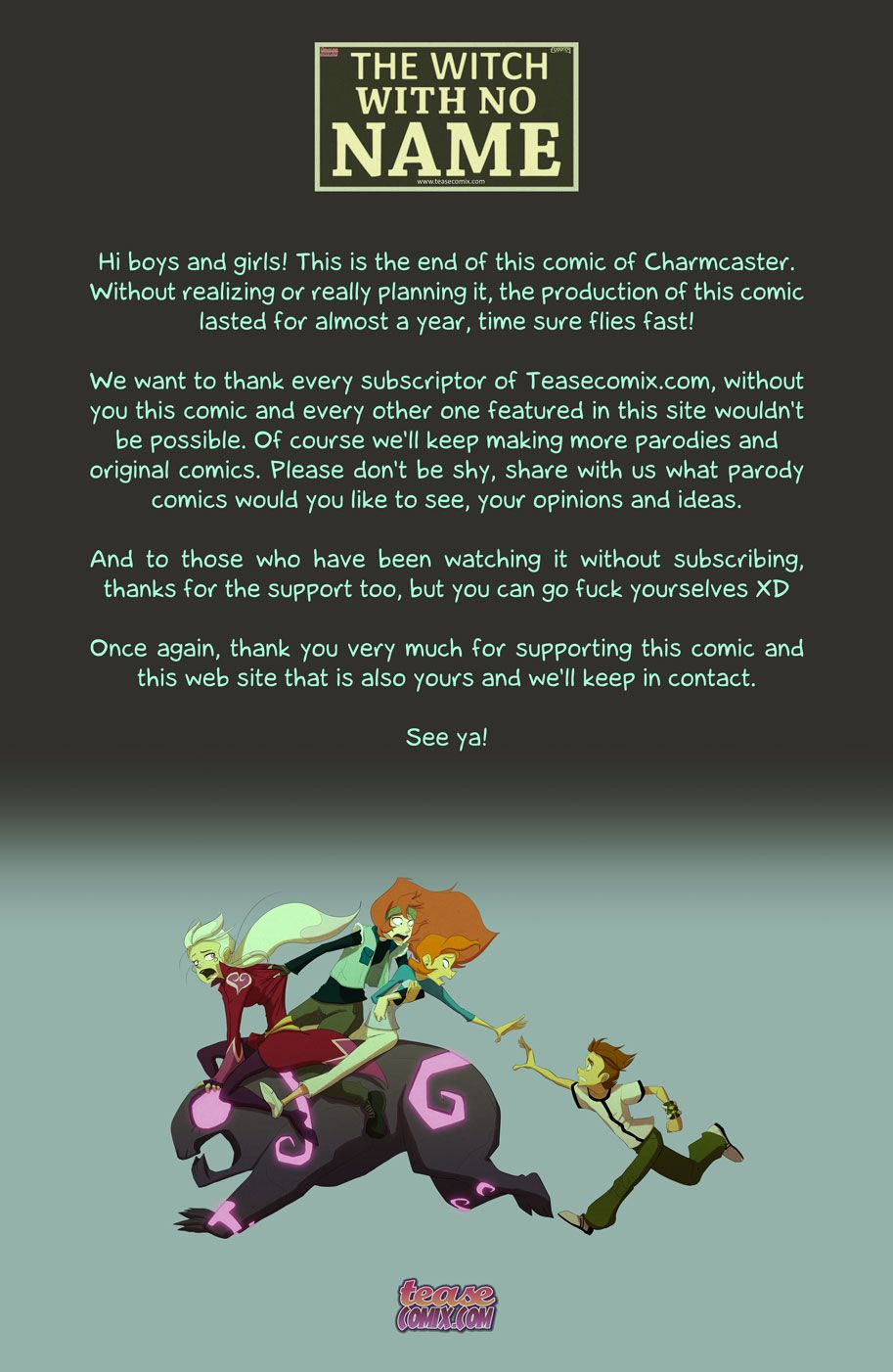 The Witch With No Name page 73