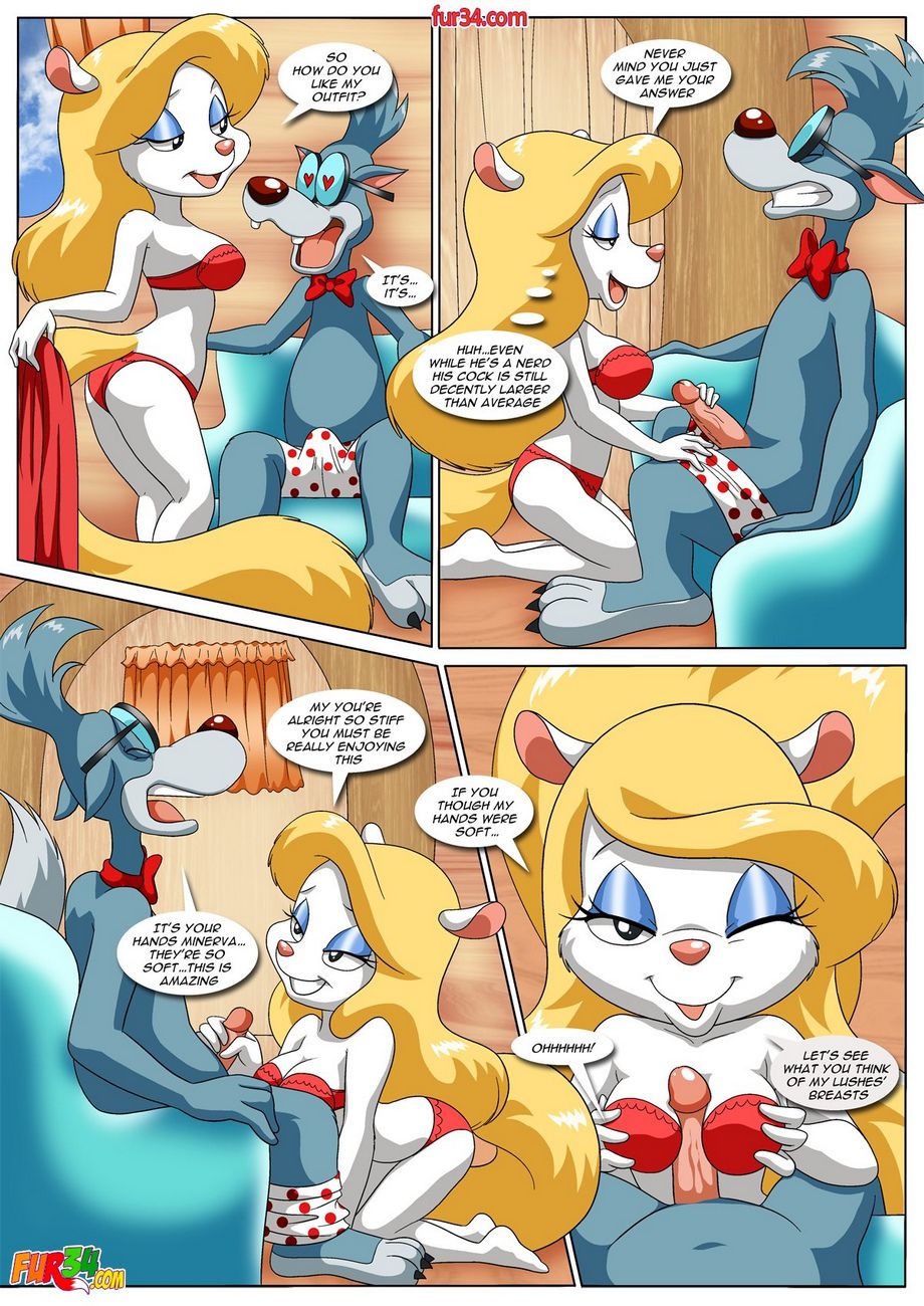 The Wolf Who Cried Mink! page 8