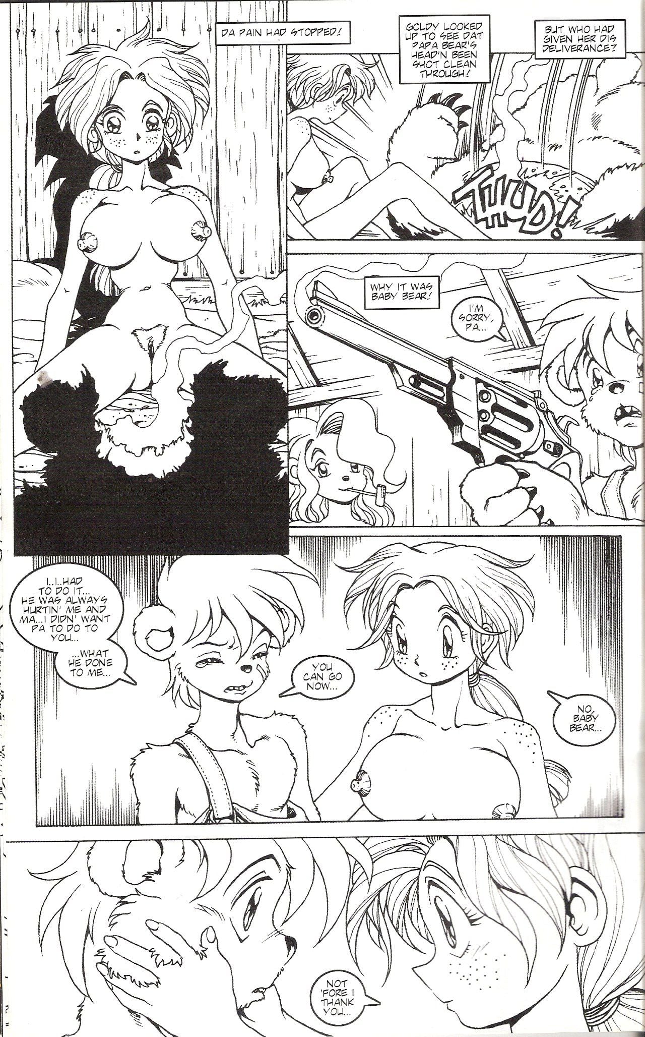 Three Bears And A Girl page 5