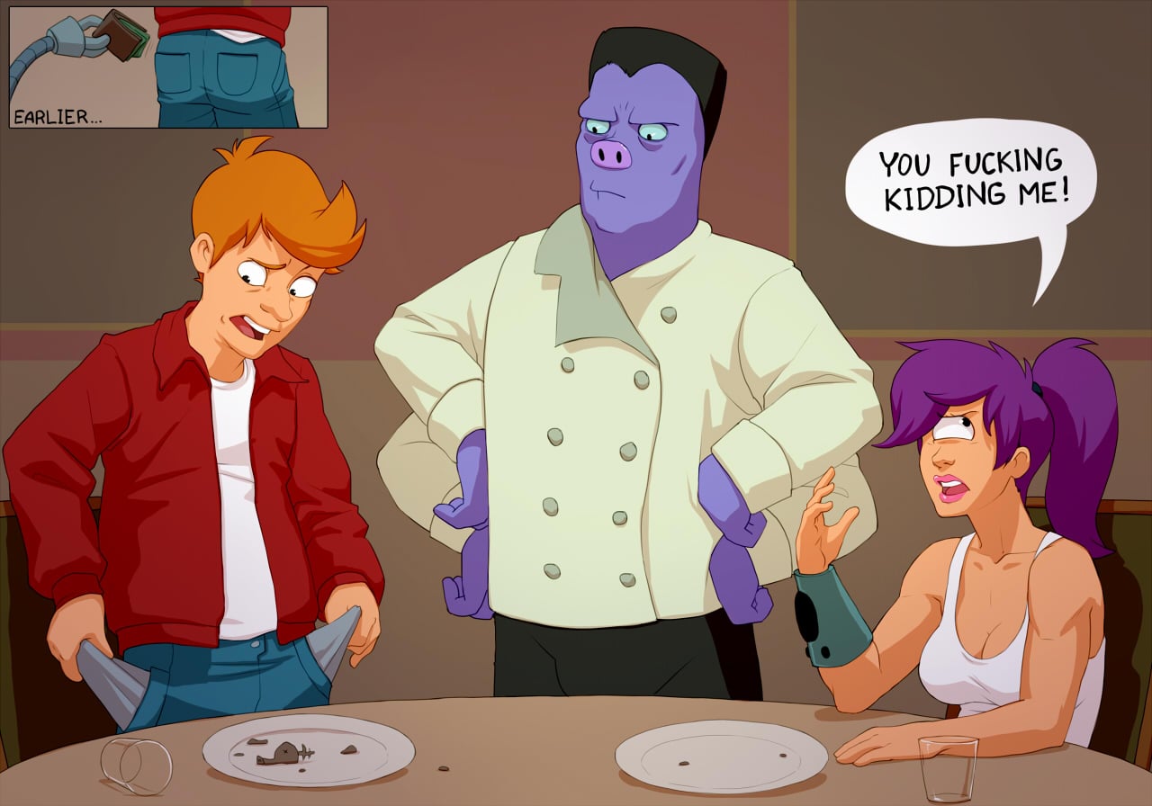 Typical date with Fry page 1