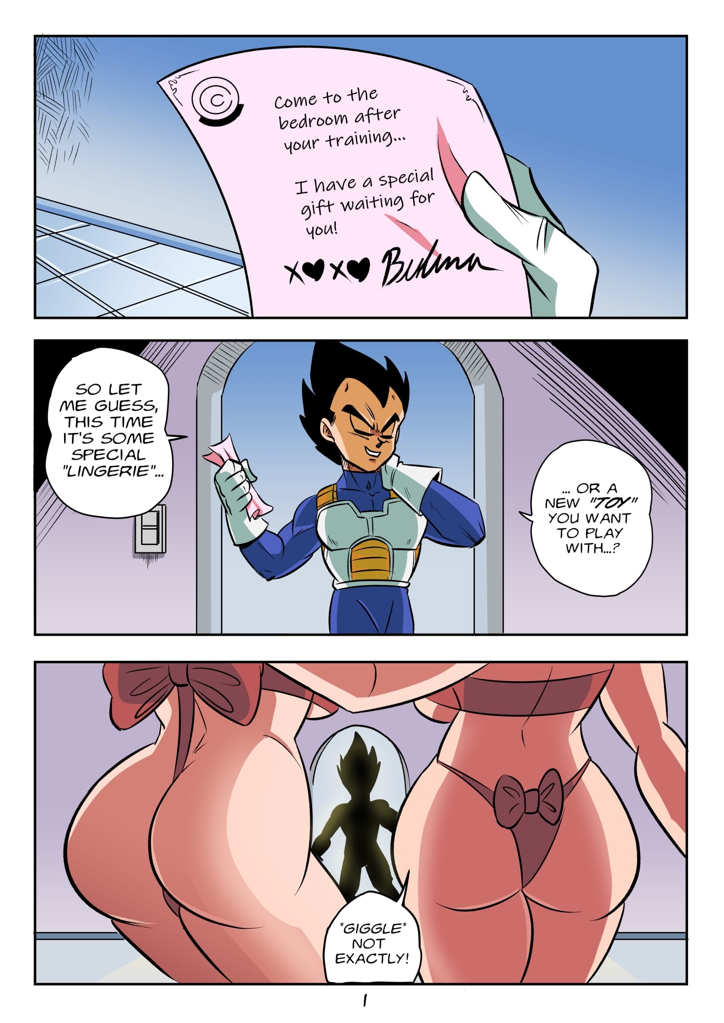 Vegeta’s Gift page 3