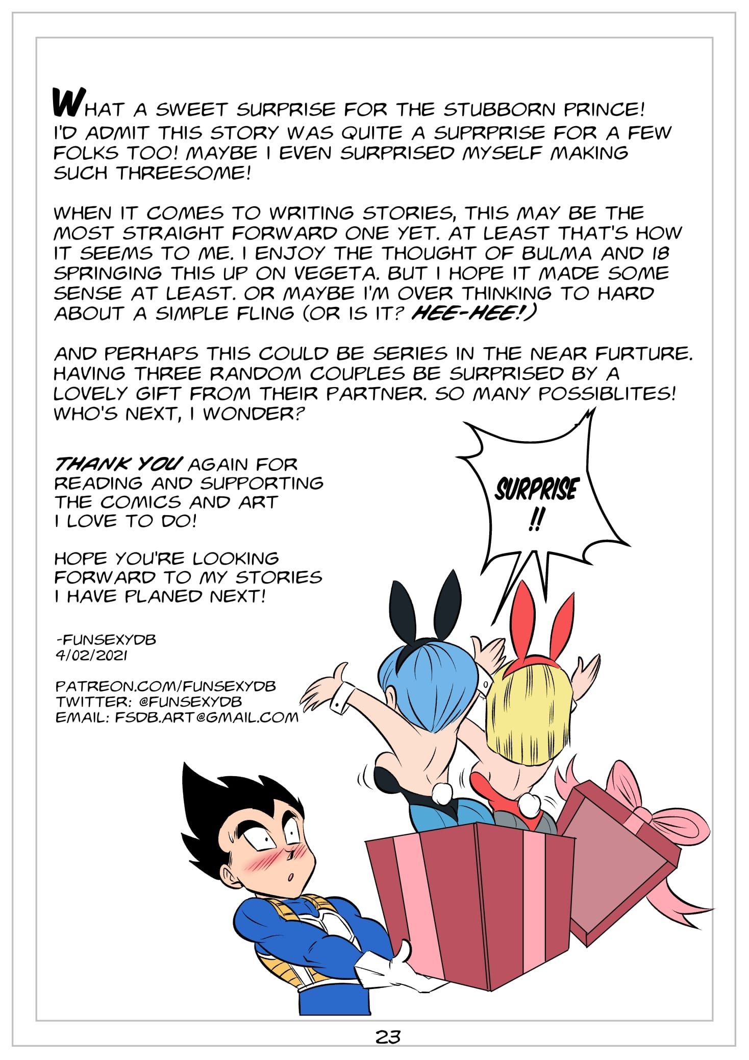 Vegeta’s Gift page 25