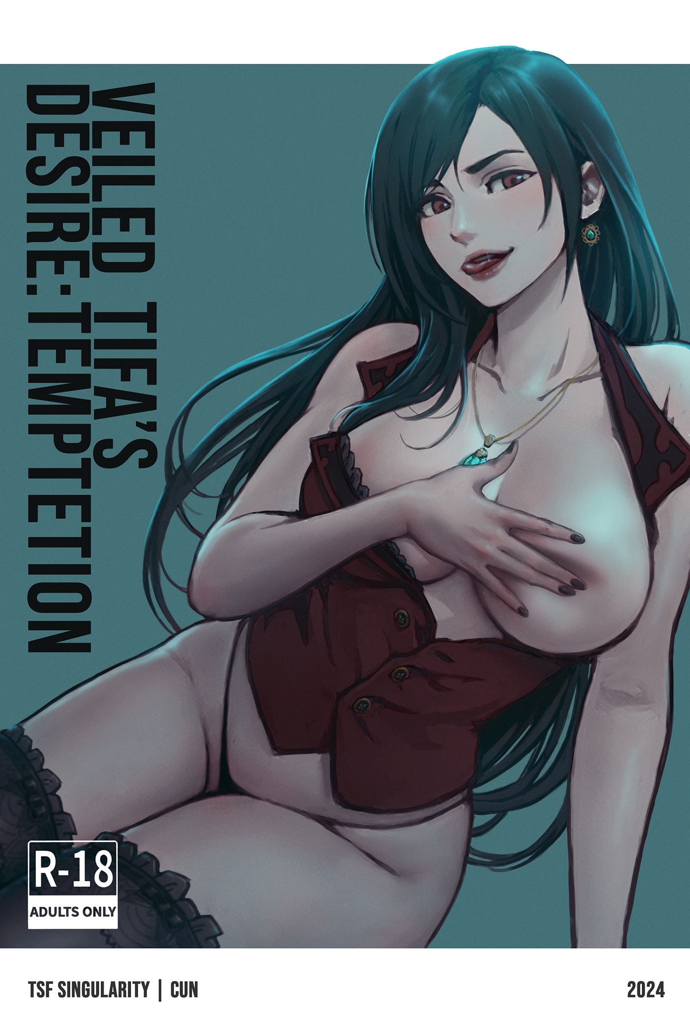 Veiled Tifa’s Desire: Temptetion page 8