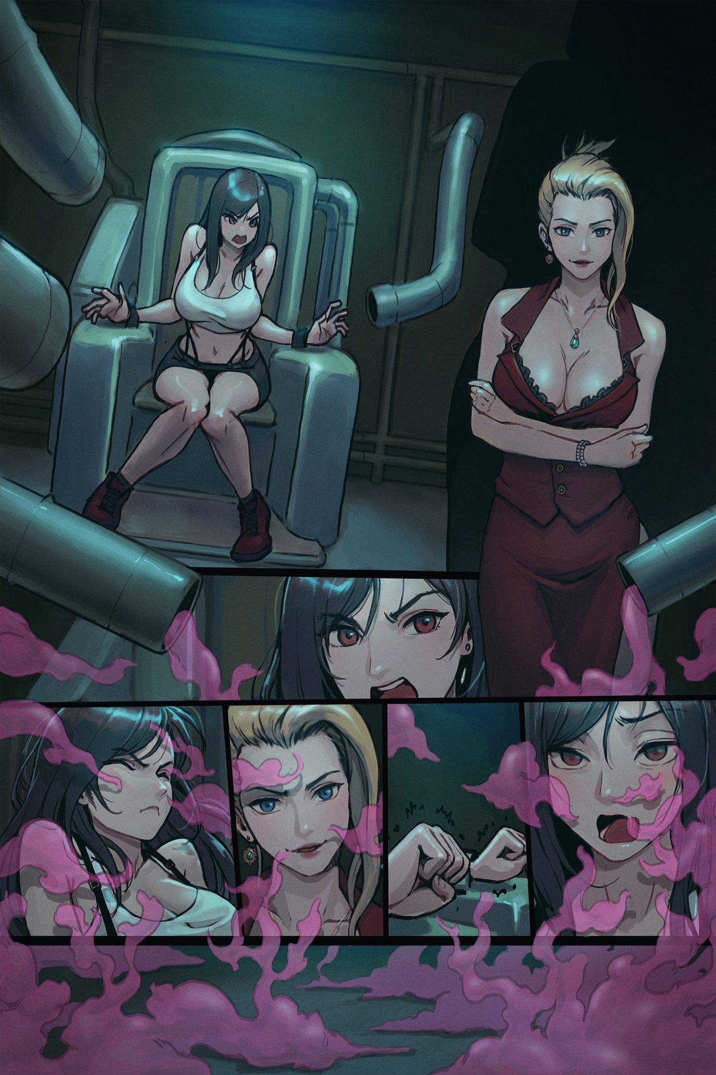 Veiled Tifa’s Desire: Temptetion page 9