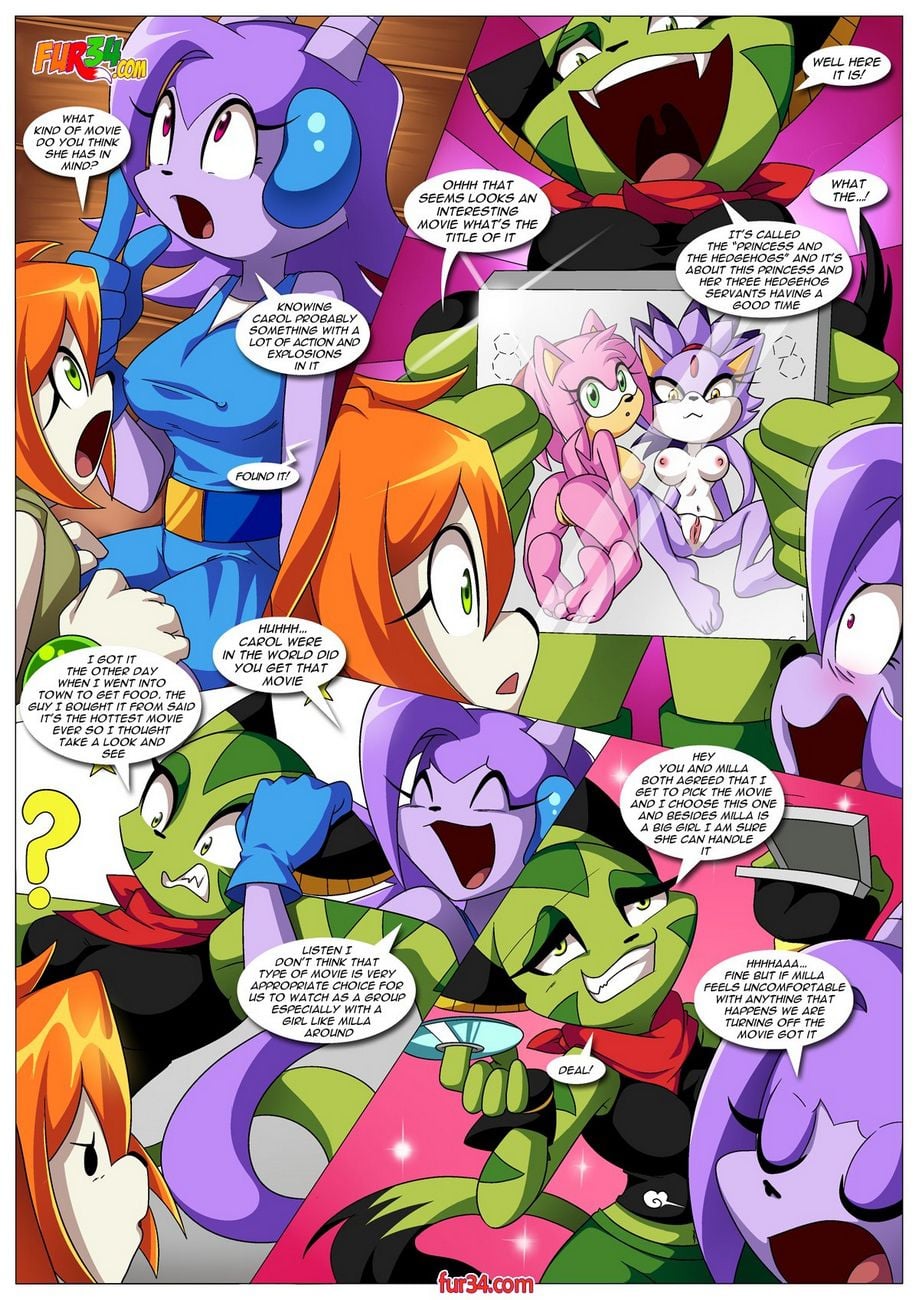 Watching A Movie With Friends page 3
