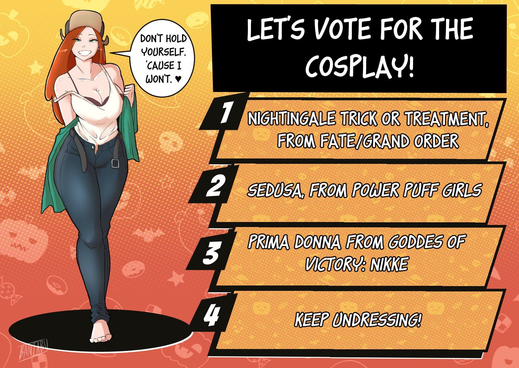 Wendy’s Spooky Cosplay Game page 1