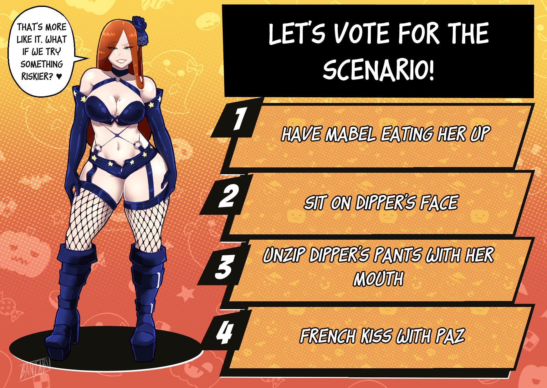 Wendy’s Spooky Cosplay Game page 8