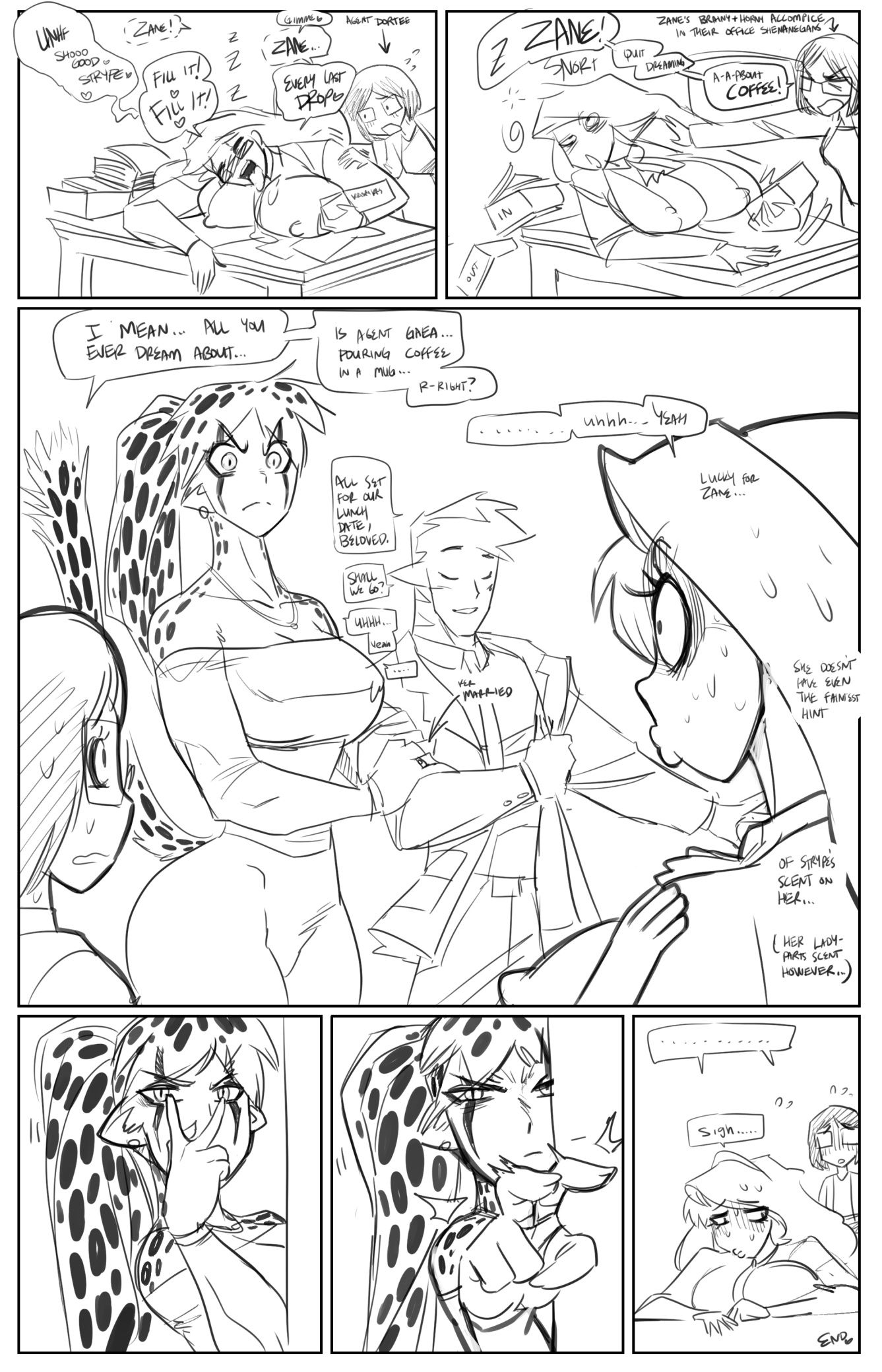 What didn’t happen in “Agency zero” page 11