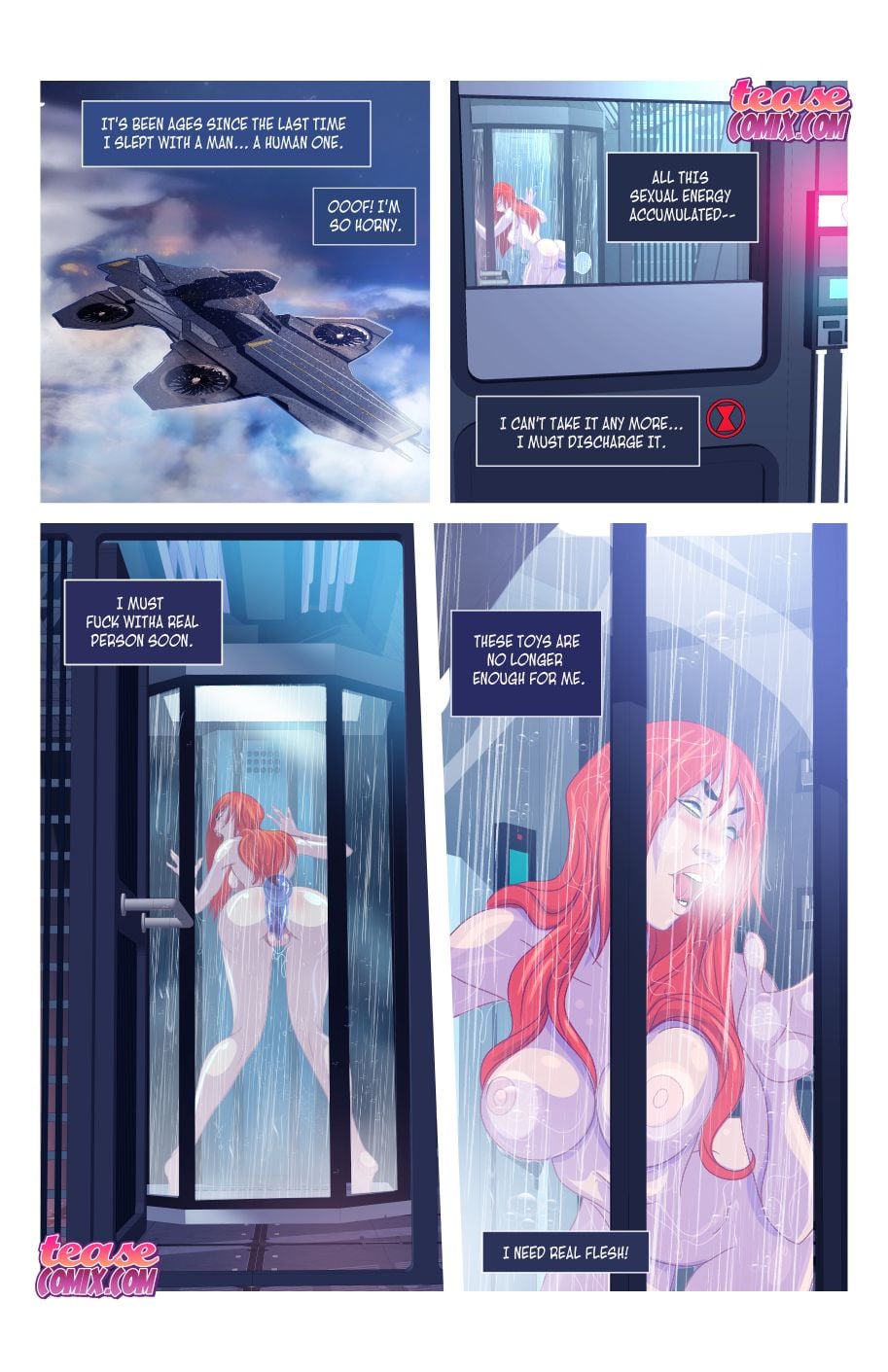 Widow’s Downtime page 2