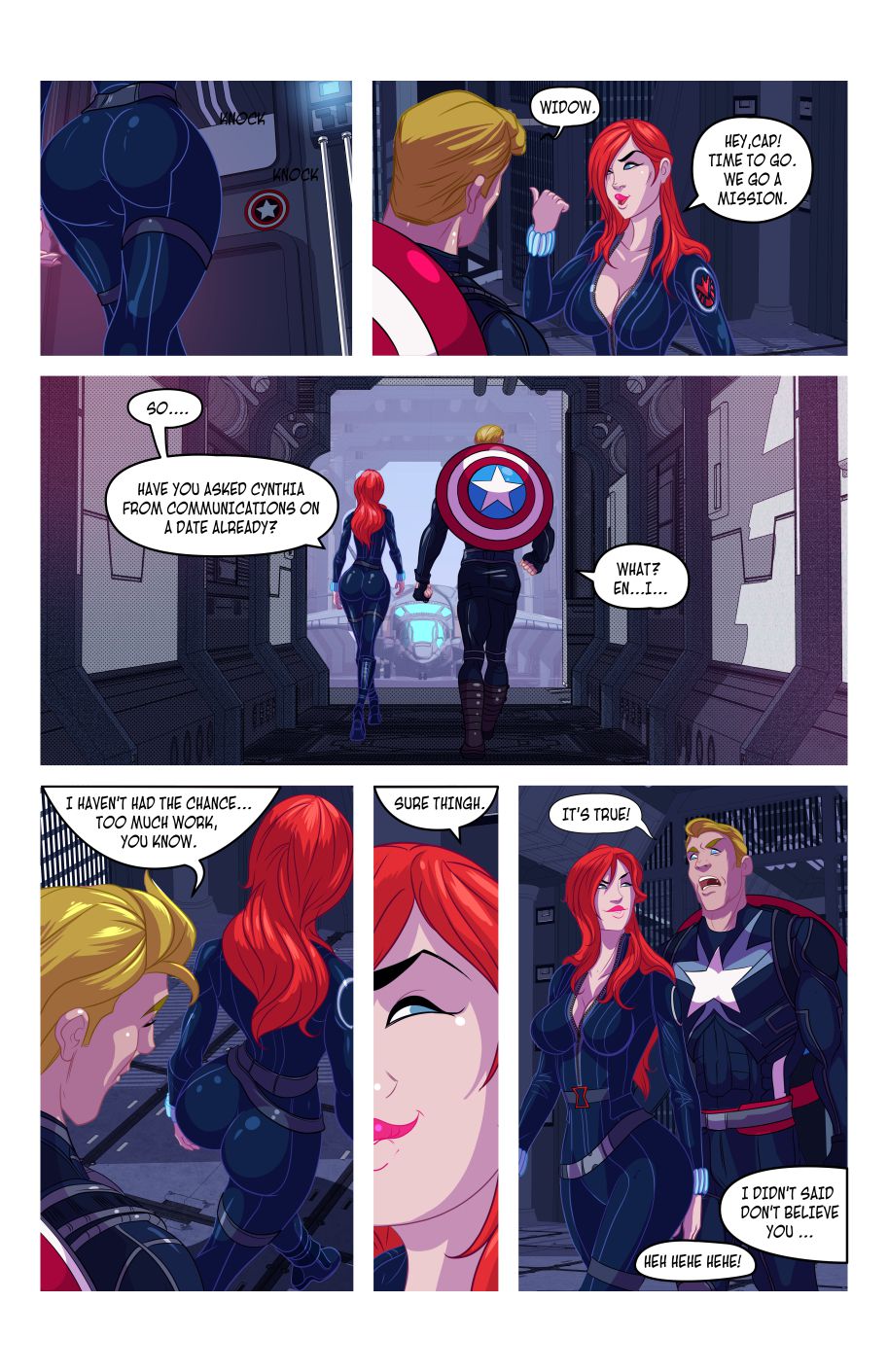 Widow’s Downtime page 4