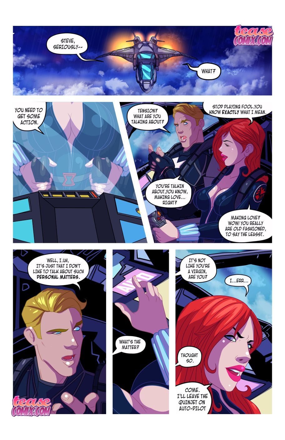 Widow’s Downtime page 5