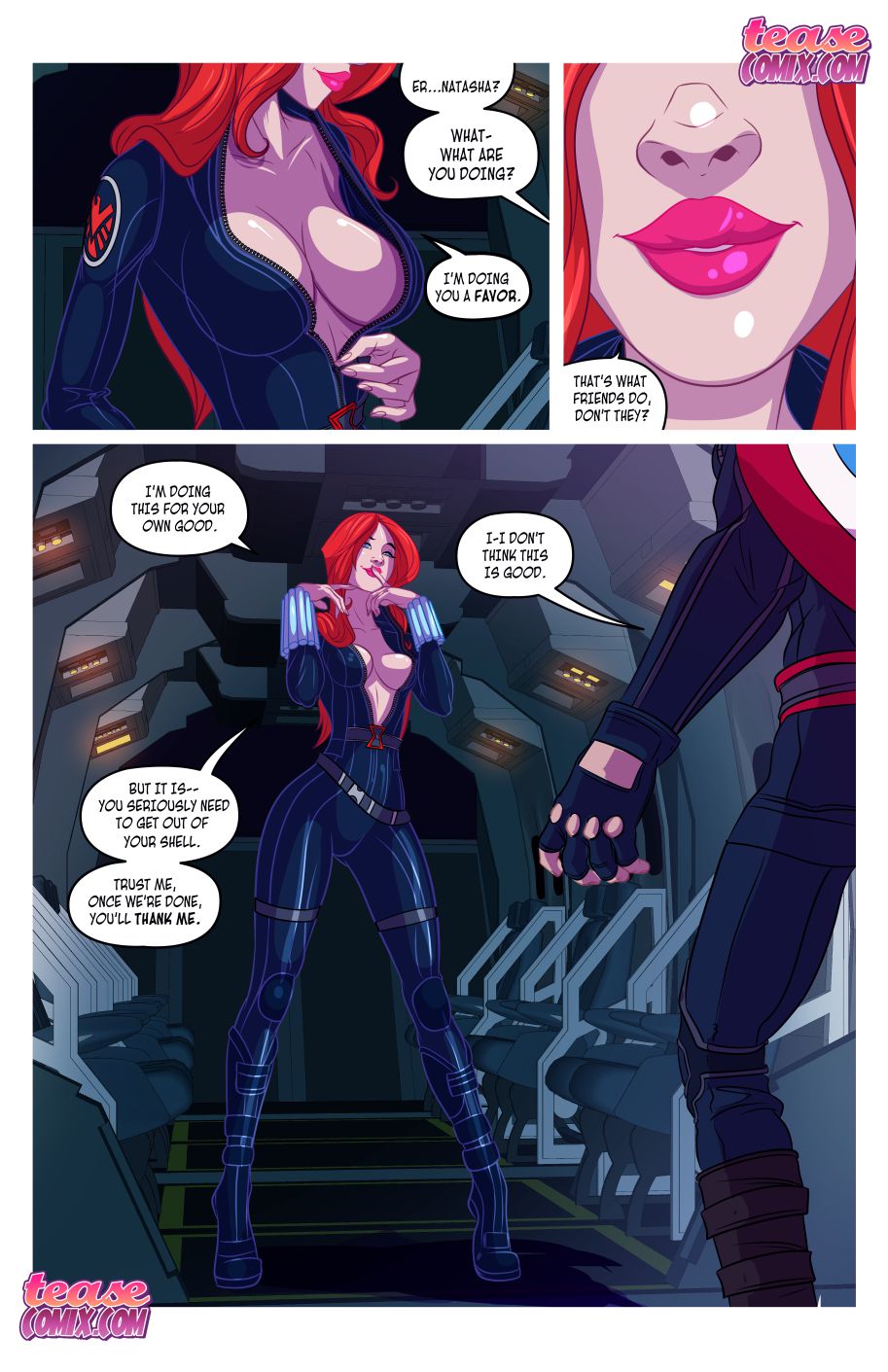 Widow’s Downtime page 6