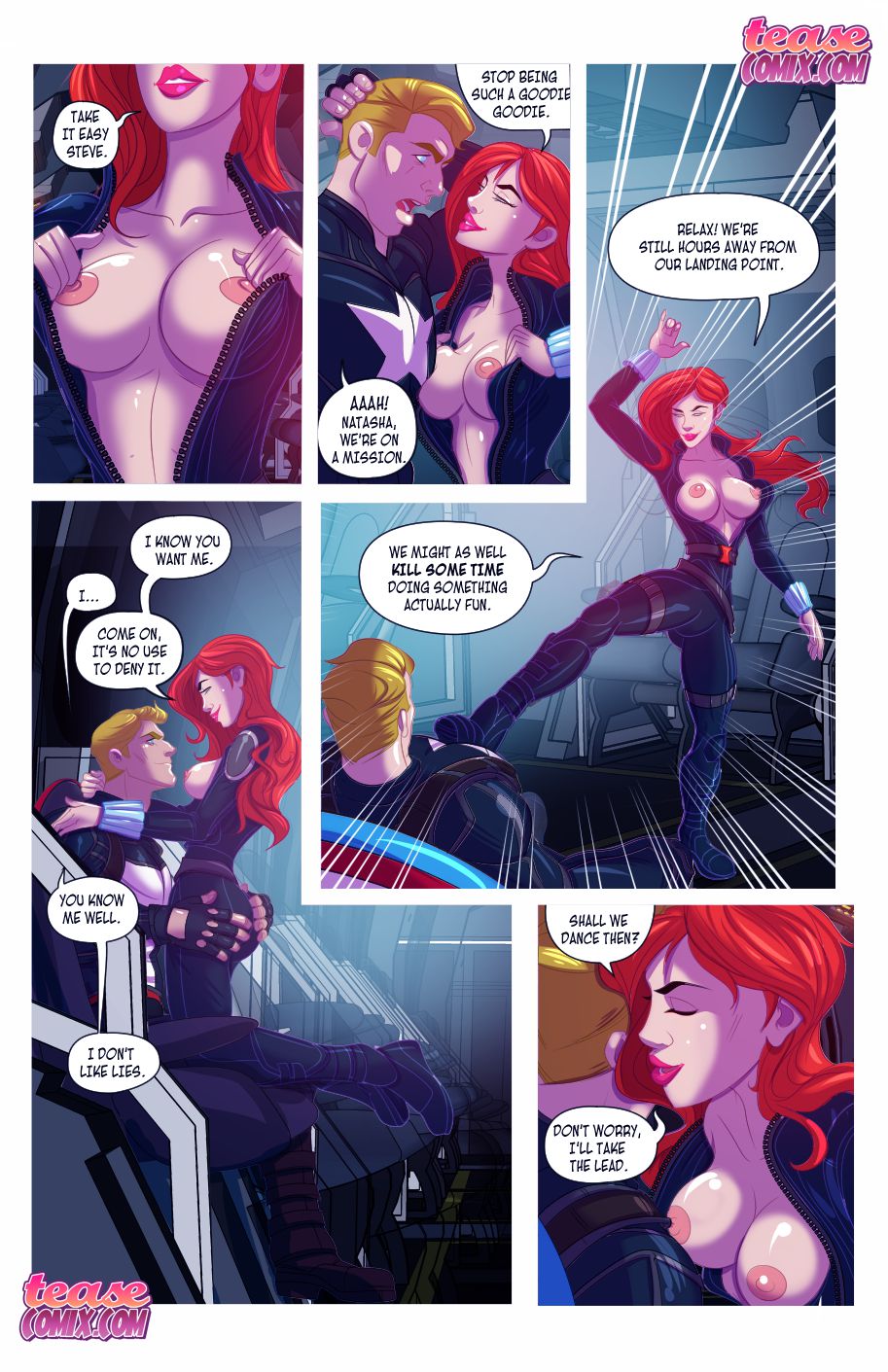 Widow’s Downtime page 8