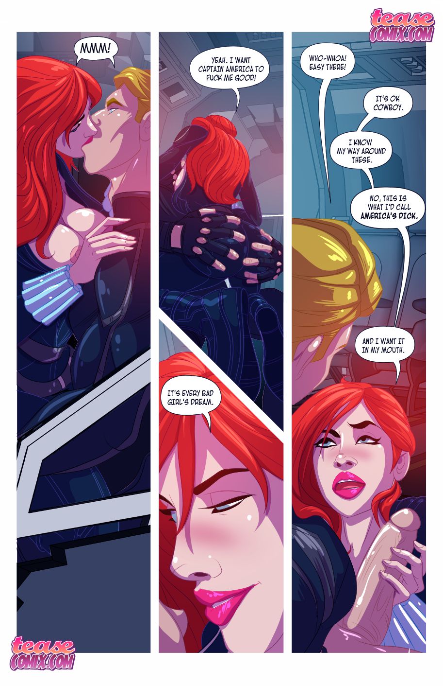 Widow’s Downtime page 9