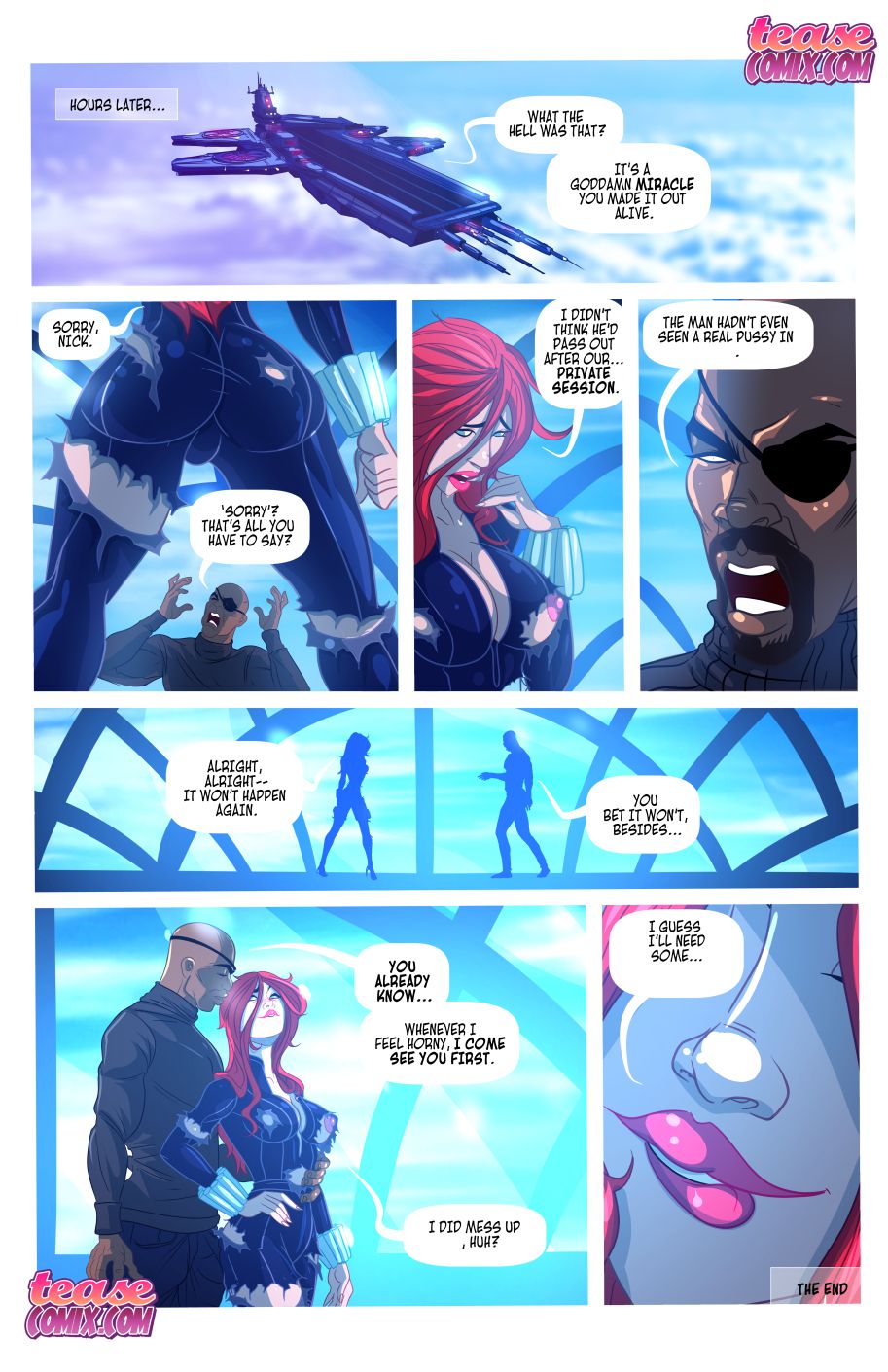 Widow’s Downtime page 24