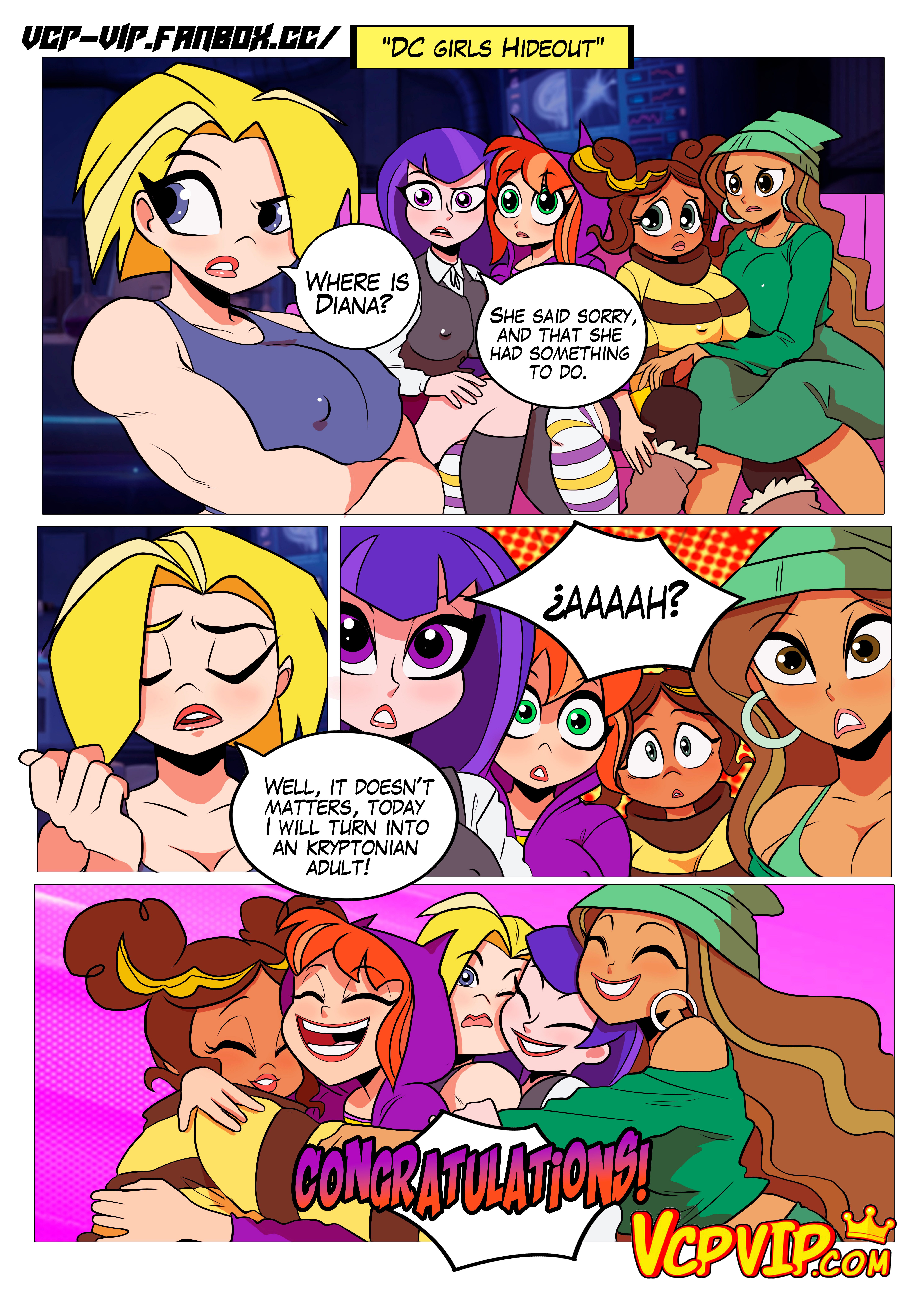 XXX SuperHero Girls page 4