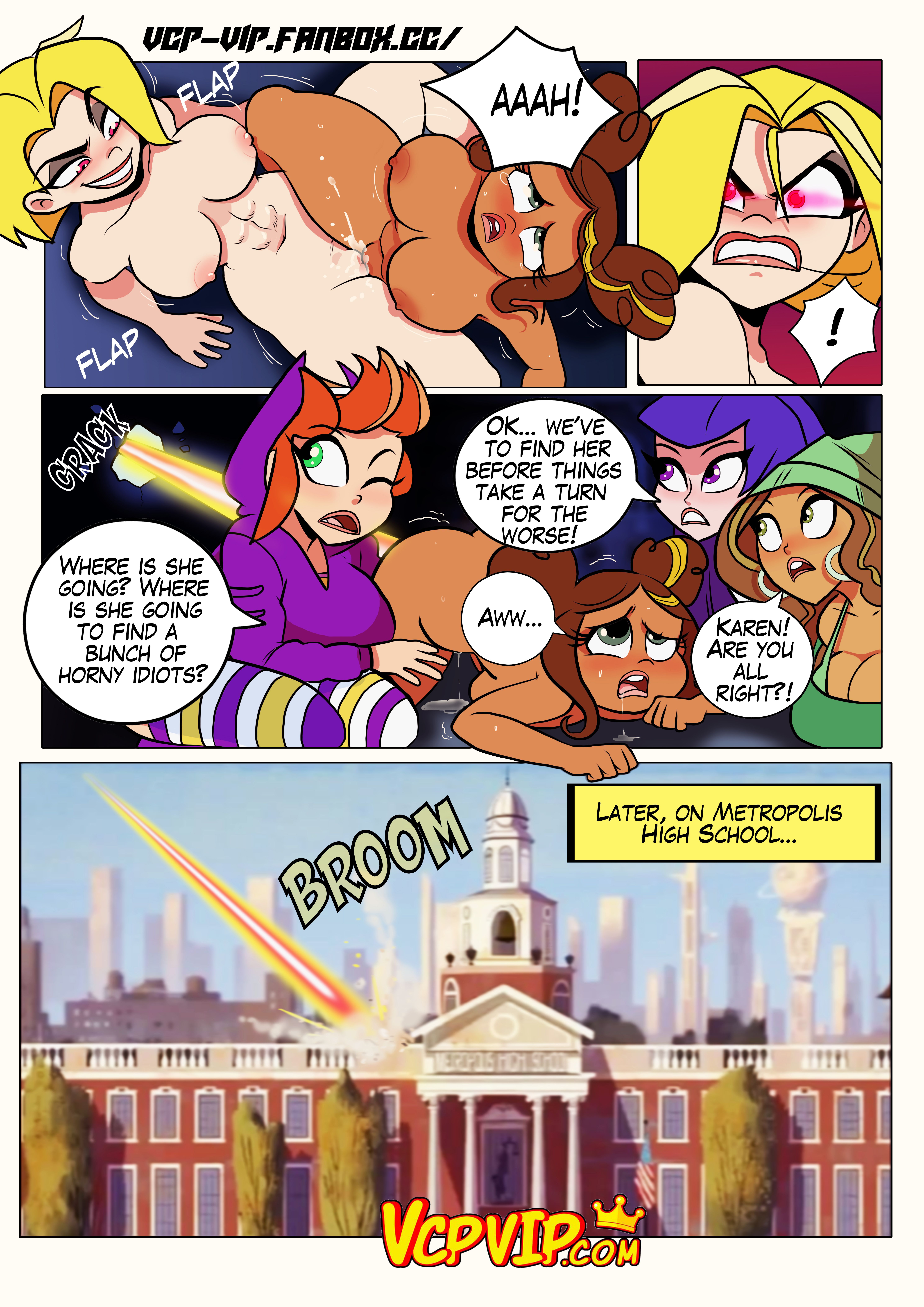 XXX SuperHero Girls page 8