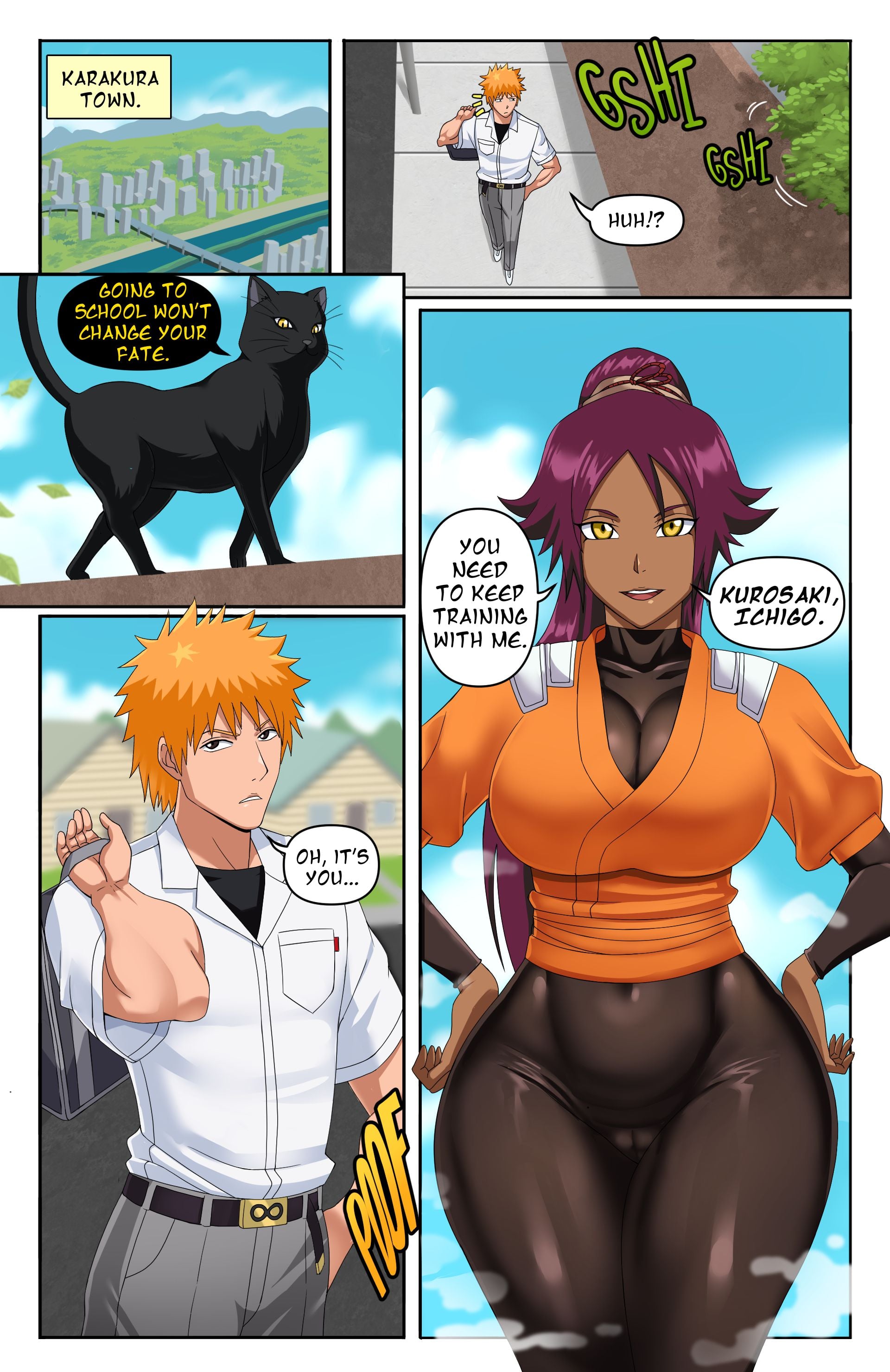 Yoruichi page 1